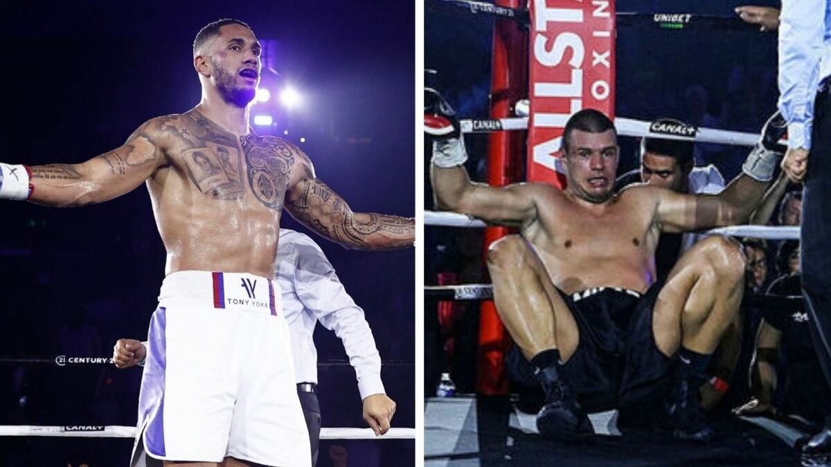 Toni Yoka vs Petar Milas : victoire de la France au 7e tour par TKO