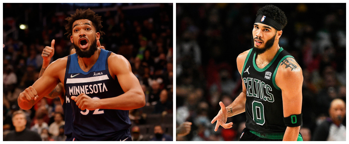 Towns et Tatum ont été nommés meilleurs joueurs de la semaine