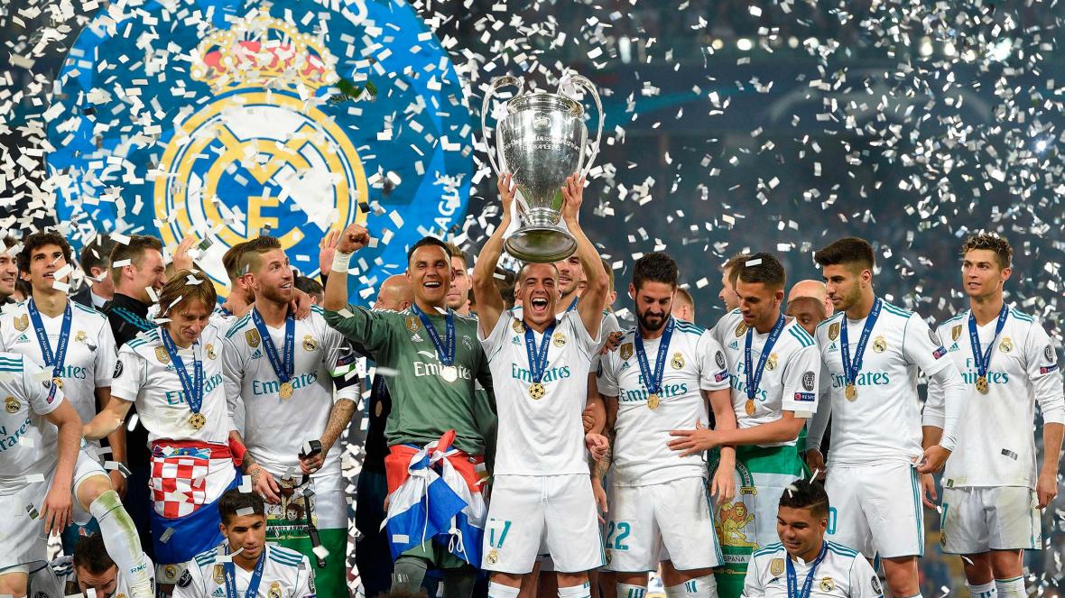 How many trophies Real Madrid won in 2018?