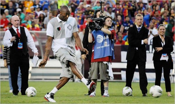 What soccer team did Kobe Bryant own?