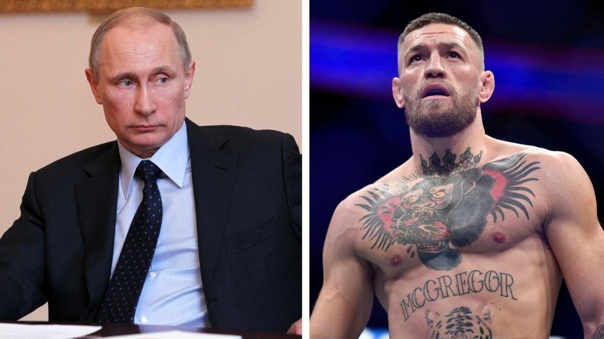 Conor McGregor: le combattant de l’UFC “effrayé” lors de sa première rencontre avec Vladimir Poutine