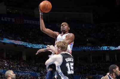 Durant et Thunder deux tiers