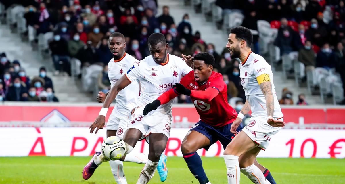 Lille : Mauvaises stats pour les Dogues et Jonathan Davids après nul contre Metz !
