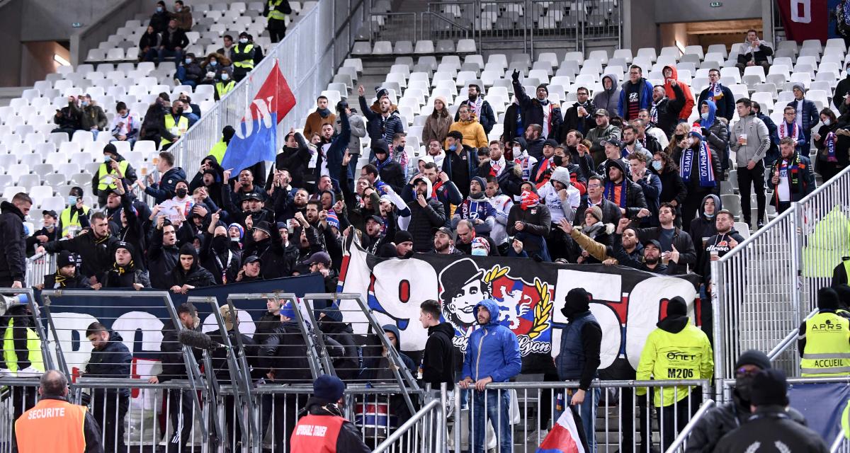 OL – ASSE : Les Gones détruisent la terrible bannière des Verts dans le Derby !