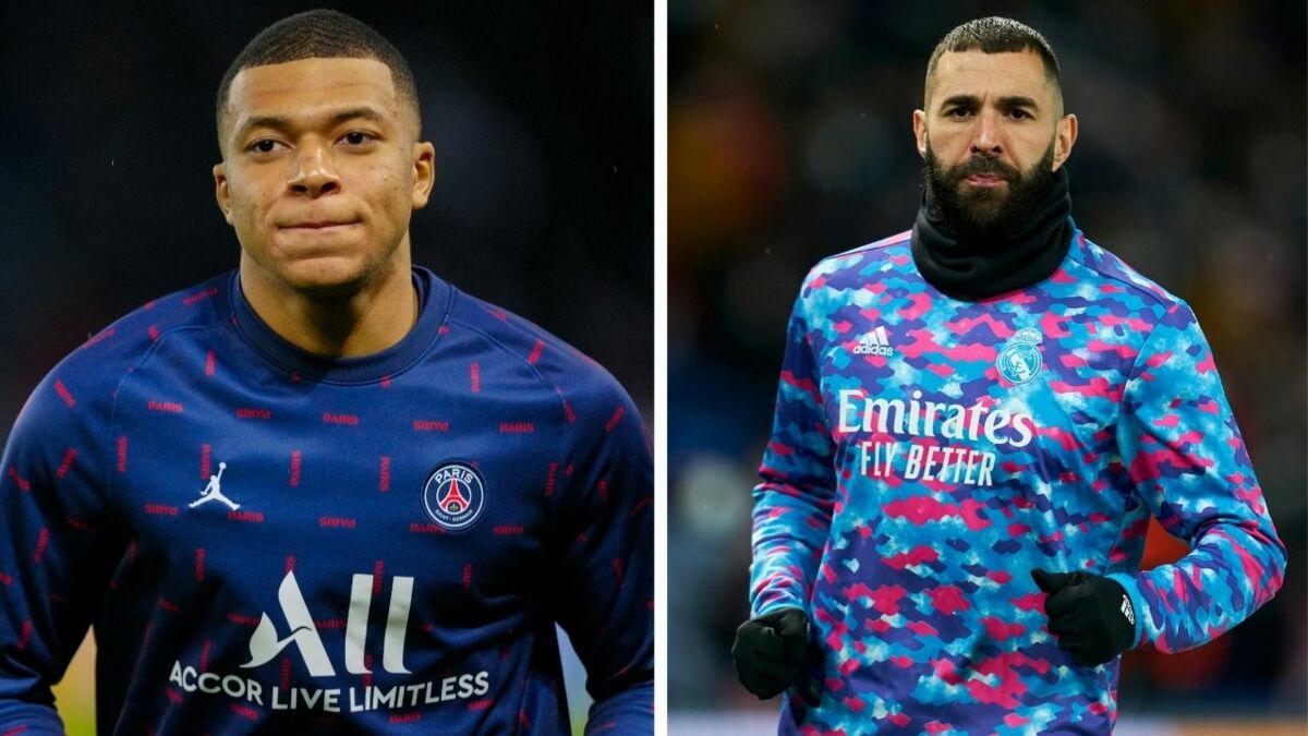 PSG-Real Madrid : « Bande de connards », Mbappé et Benzema discutent dans le couloir du stade