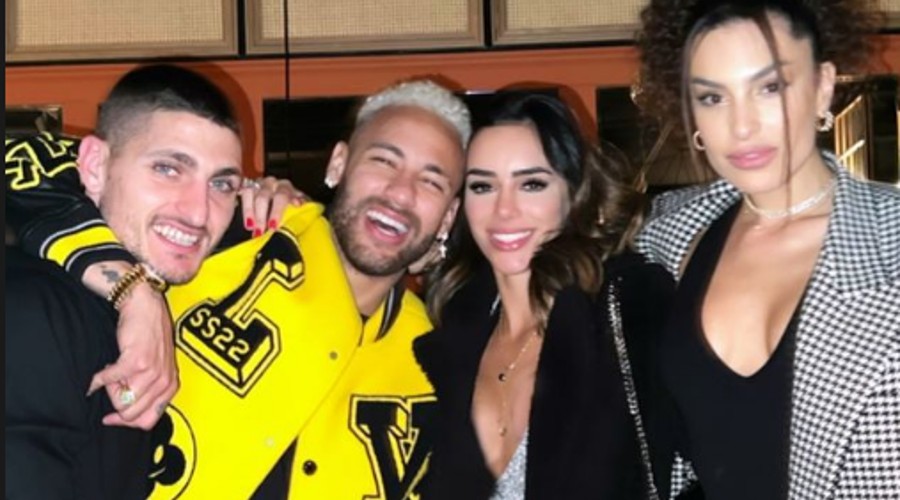 Soirée en couple pour Neymar et Verratti