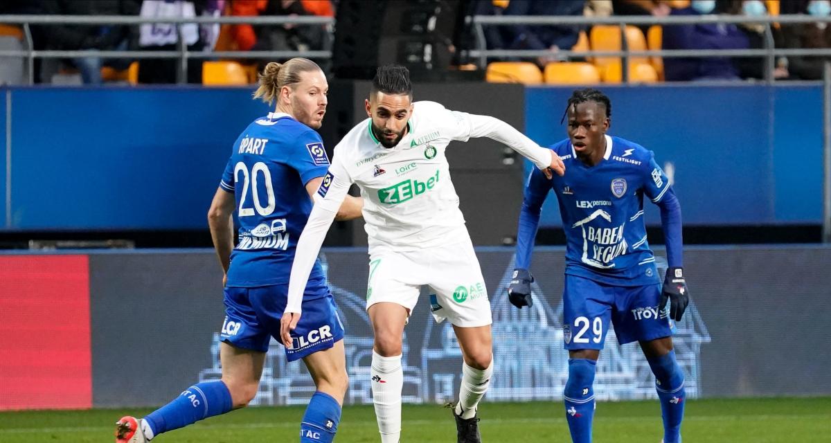 ASSE – Troyes : effectifs possibles et absents
