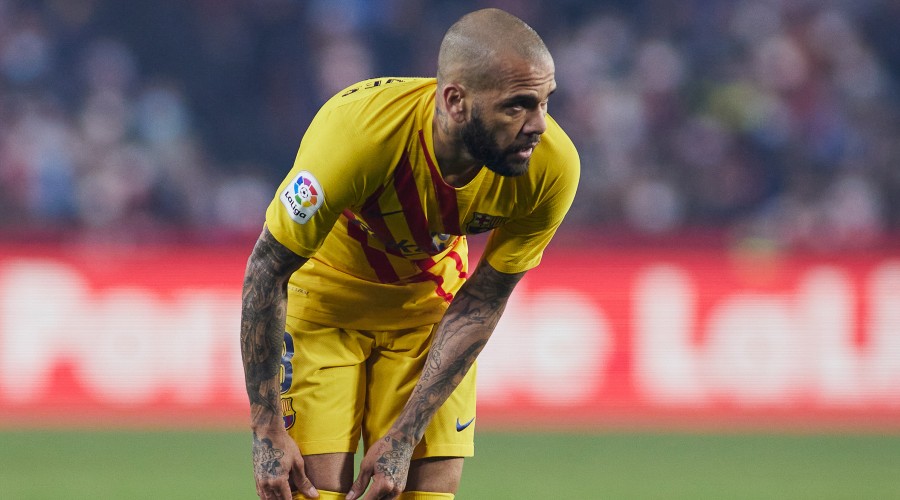 Barca, Dani Alves ont beaucoup de soucis