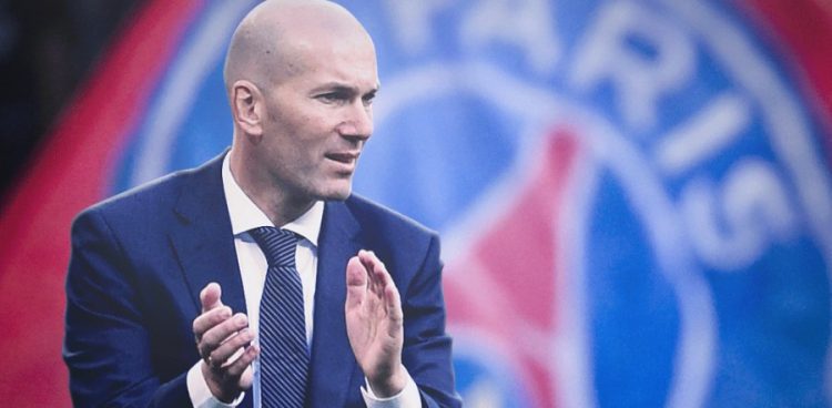 Zidane, attitude très avancée