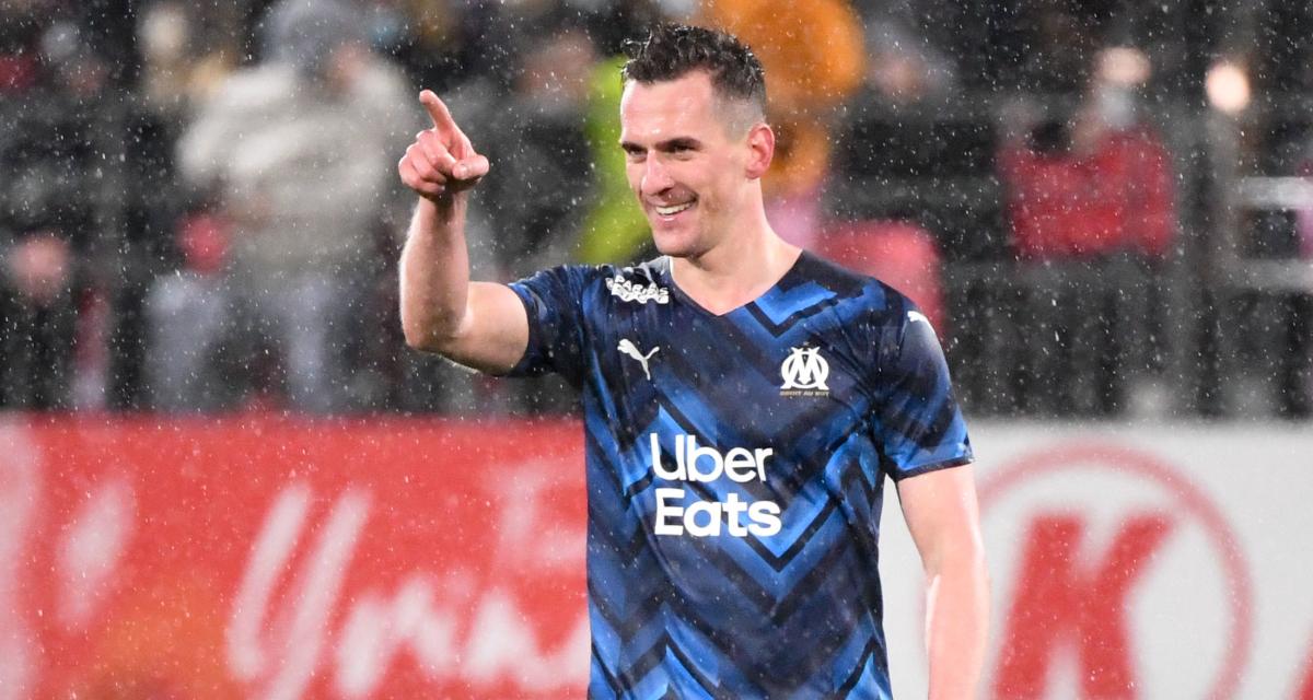 Brest-OM : Enfin personnellement satisfait, Milik goûte à une victoire probante pour son équipe