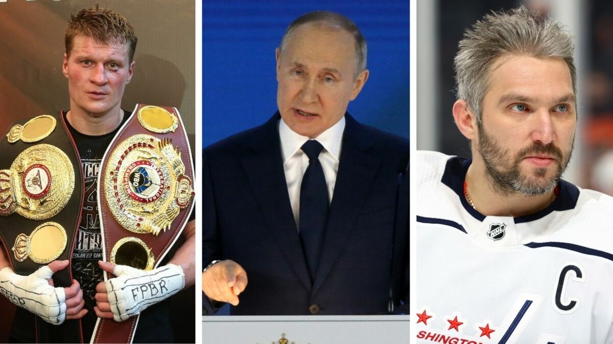 Ces 6 sportifs qui soutiennent Vladimir Poutine