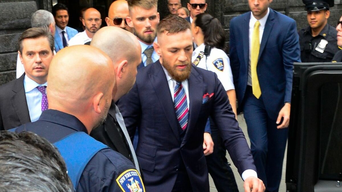 Conor McGregor risque la prison après avoir été arrêté par la police pour comportement dangereux