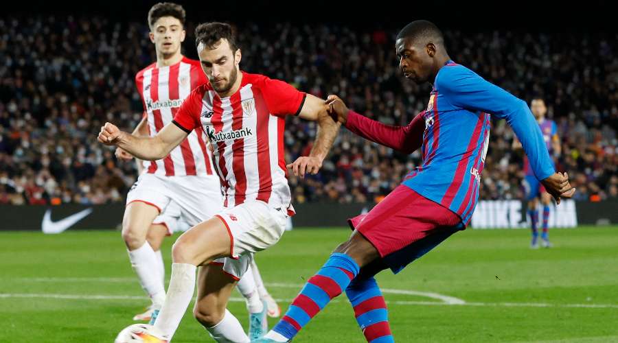 Dembele, du jamais vu au Barça