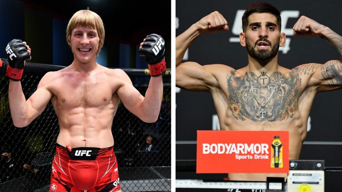 Deux combattants se battent dans un hôtel avant le combat de l’UFC à Londres