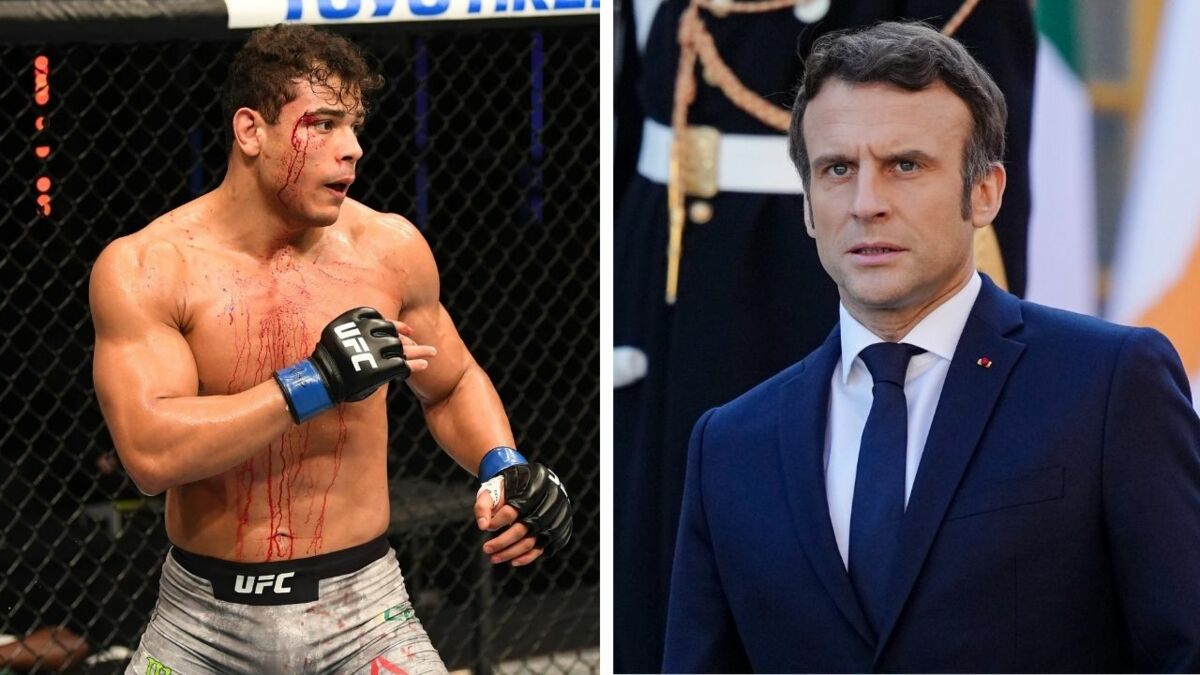 Emmanuel Macron agressé par le combattant pro-Poutine du MMA Paulo Costa