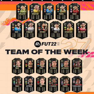 FIFA 22-TOTW 27 : Équipe FUT 22 de la semaine