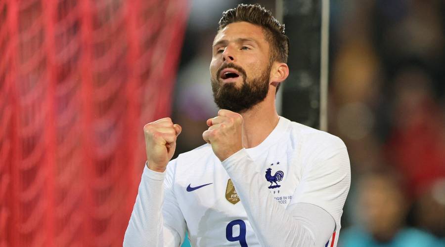 Giroud, du jamais vu depuis Platini !