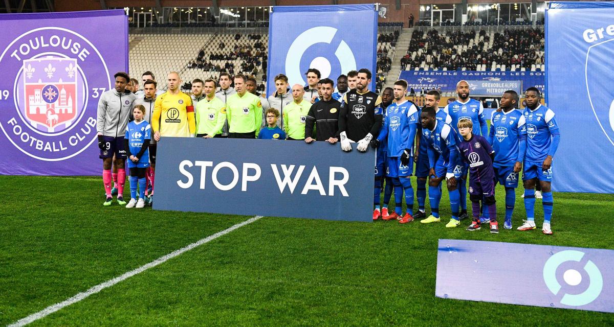 Guerre d’Ukraine : la Ligue 1 et la Ligue 2 se mobilisent, un message va être envoyé !