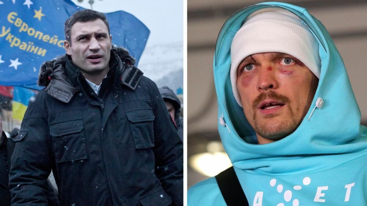 Klitschko réagit au départ du champion du monde de boxe Oleksandr Usyk