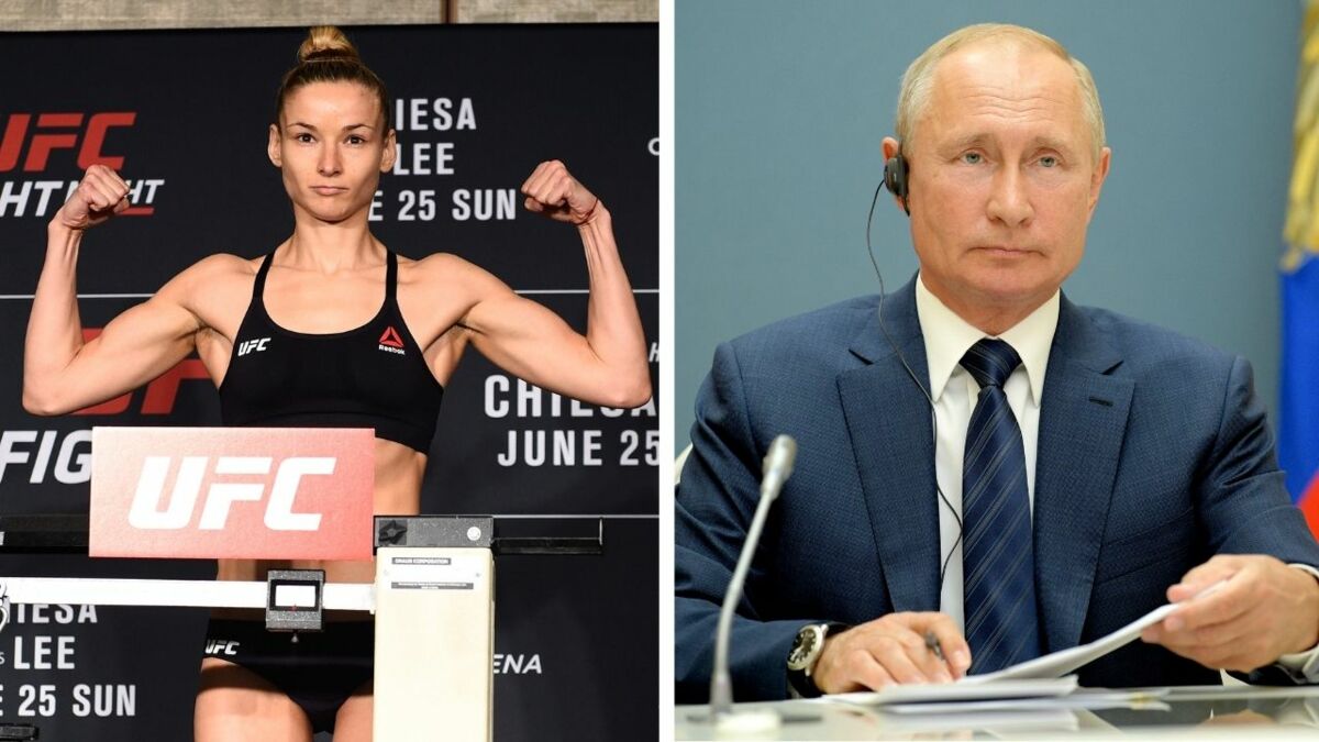 La combattante ukrainienne de l’UFC Marina Moroz insulte Poutine