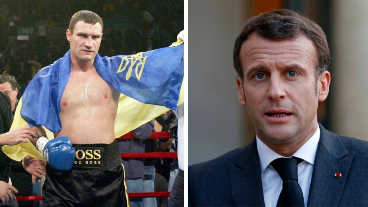 L’ex-boxeur ukrainien Vitali Klitschko interpelle Emmanuel Macron
