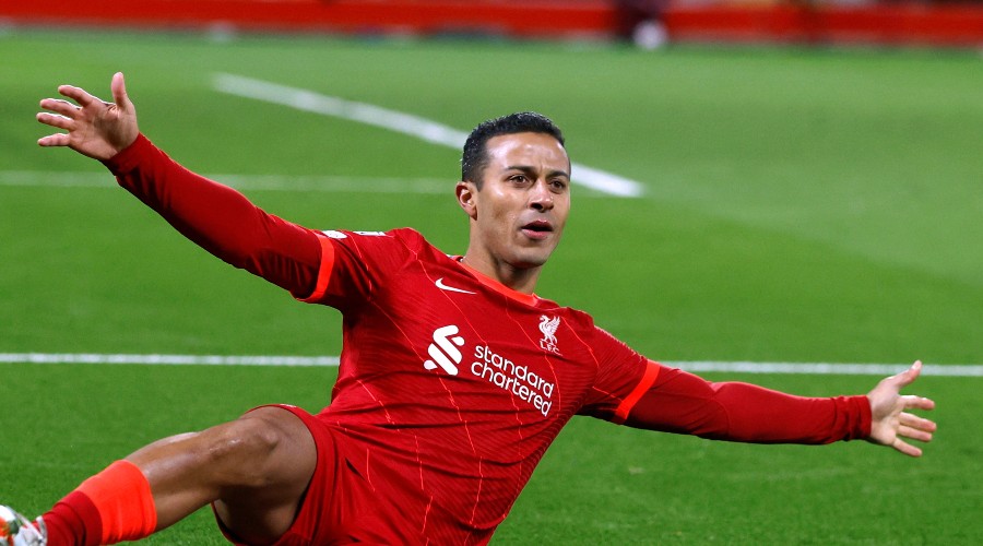 Liverpool : Thiago Alcantara contre l’Inter Milan