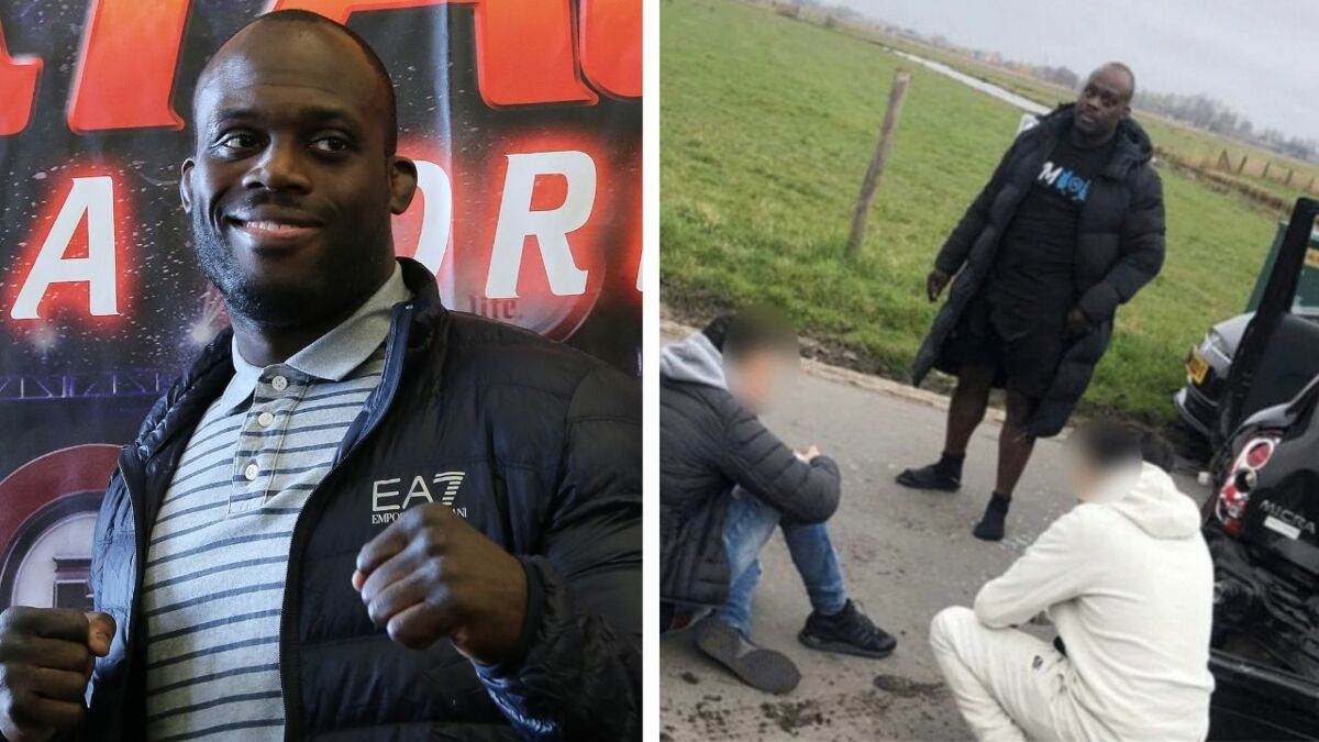 Melvin Manhoff volé par trois hommes qu’il a attrapés après une poursuite effrénée