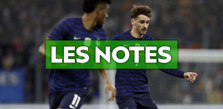 Notes : Mauvaise journée pour Griezmann