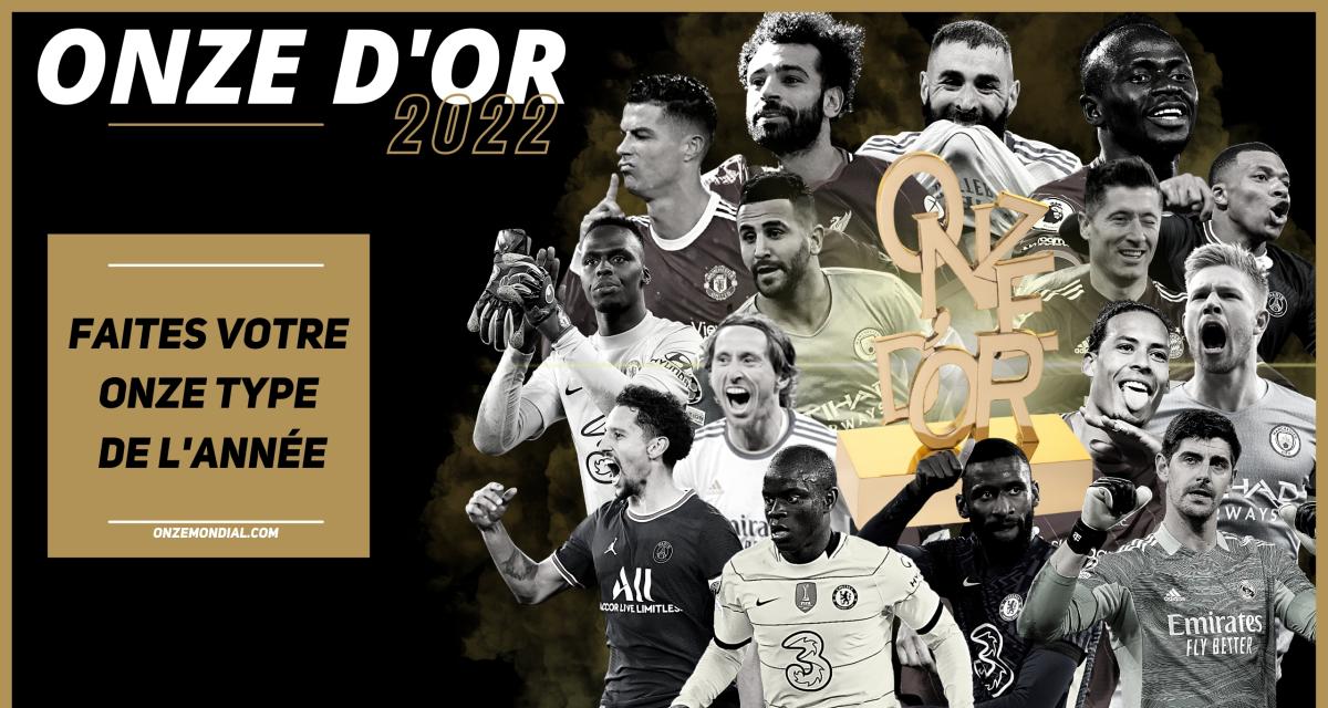 🚨 Onze d’Or 2022 : Votez pour l’équipe type de la saison !