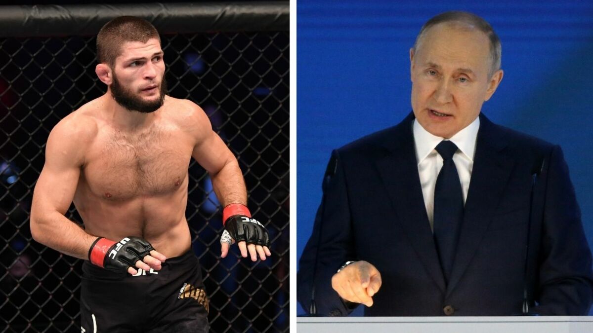 Poutine de Vladimir Poutine pour Khabib Nurmagomedov