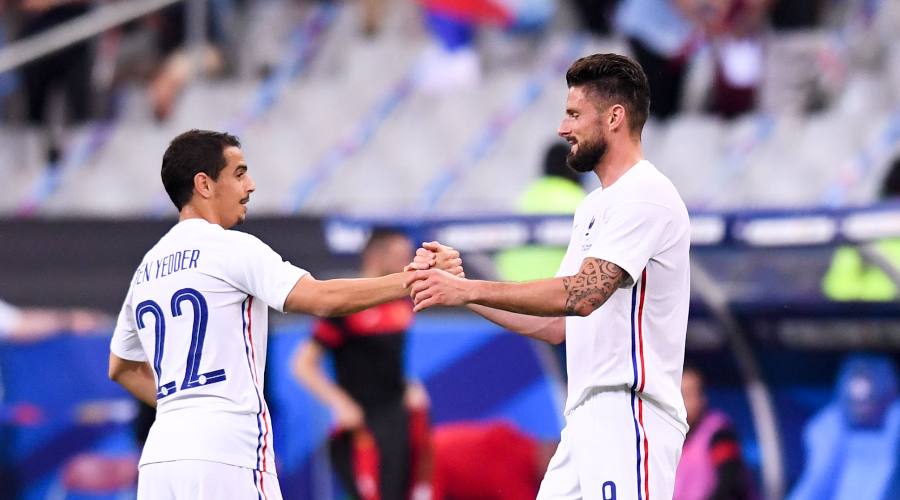 Quel est le numéro du maillot de blues ?