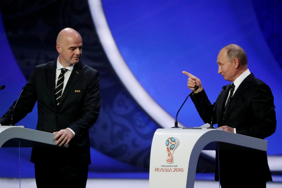 Russie : énorme malaise pour la FIFA