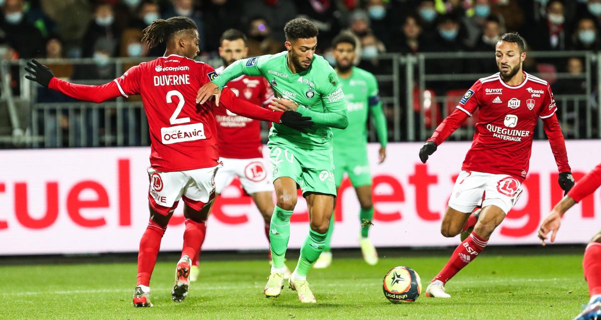 ASSE – Brest : Effectif possible et absents