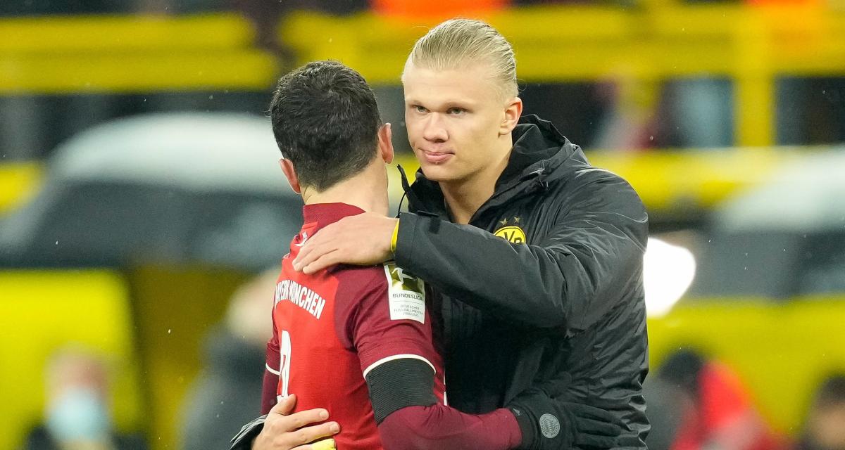 Bayern Munich : Lewandowski réagit à la possible arrivée de Haaland !