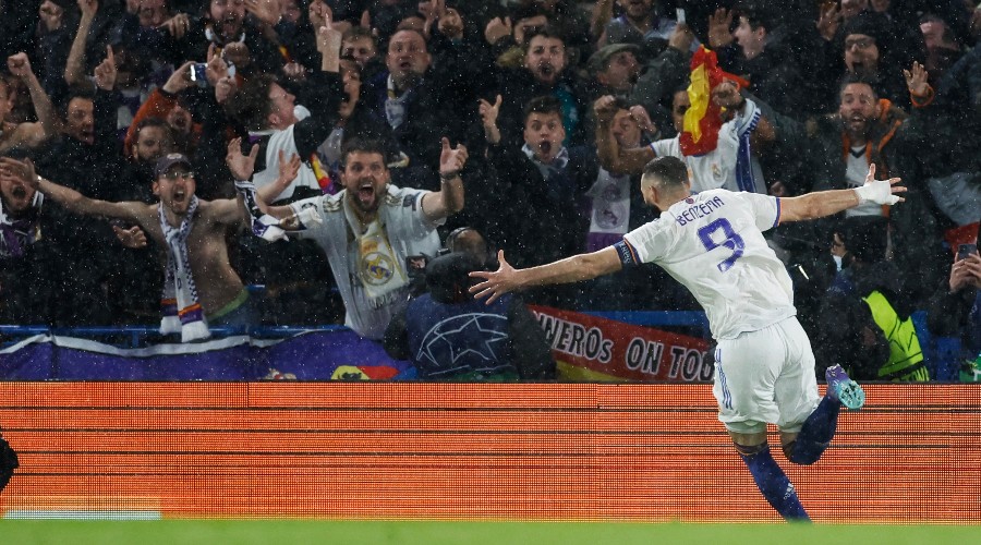 Benzema balaie Chelsea !