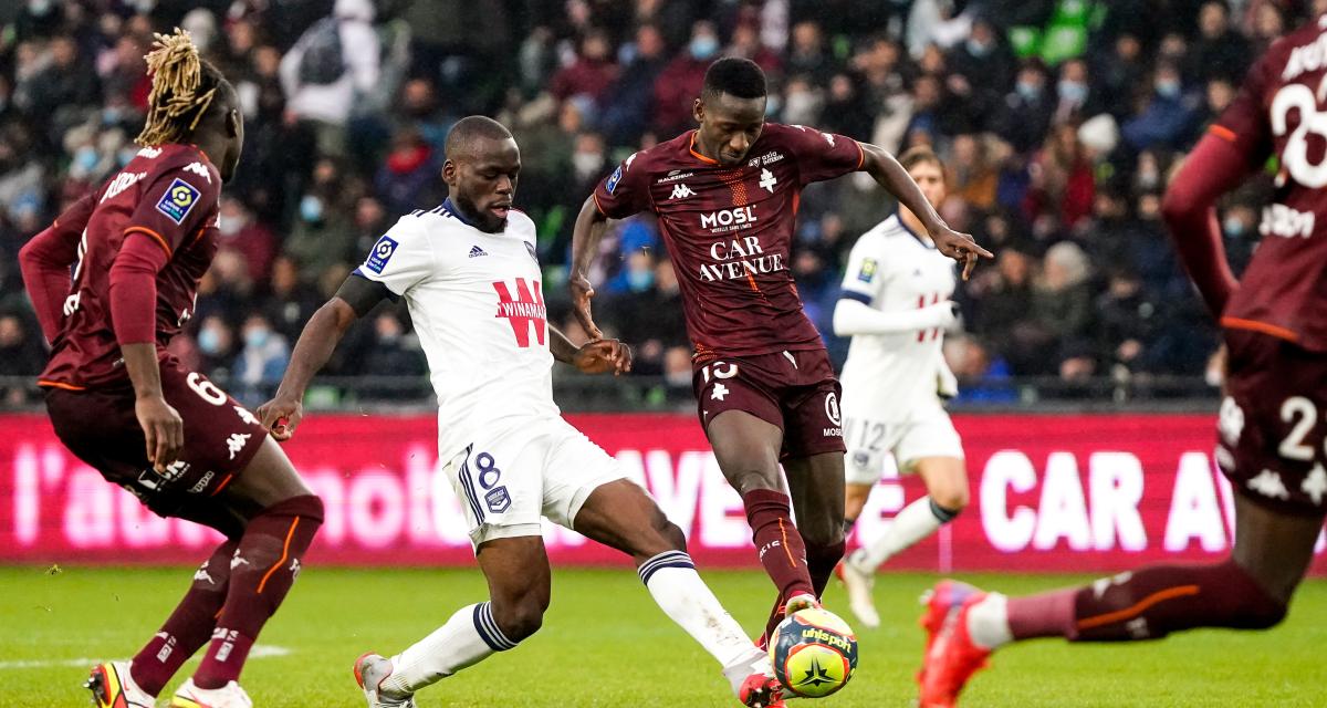 Bordeaux-Metz : effectifs possibles et absents