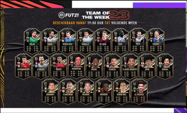 How do you get Totw players on FIFA 22?