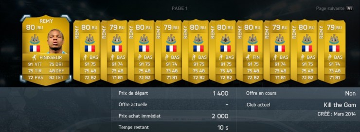 Comment avoir des bon pack fut 21 ?