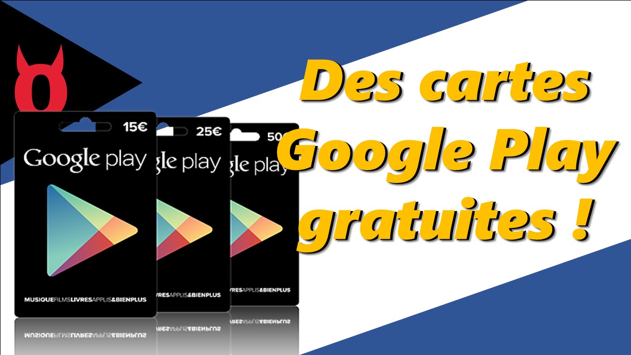 Comment avoir un code promo play store ?