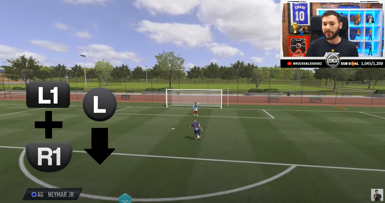 Comment faire des gestes techniques sur FIFA 21 ?