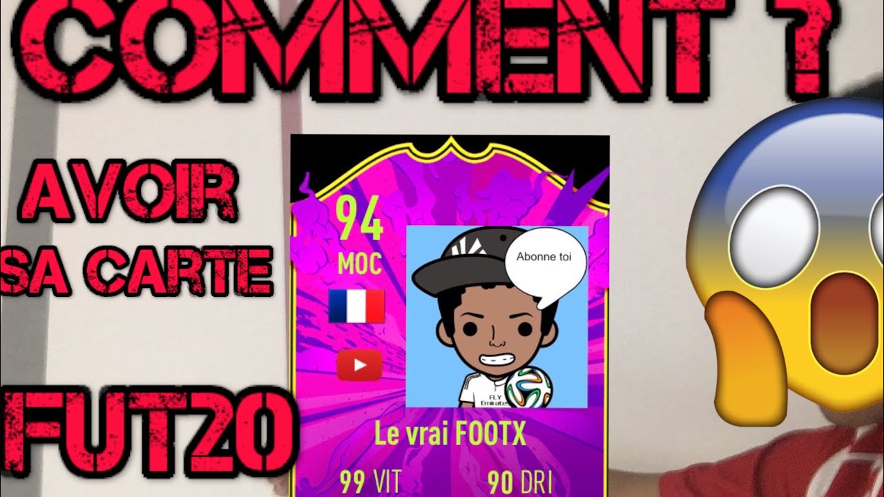 Comment créer sa propre carte fut 20 ?