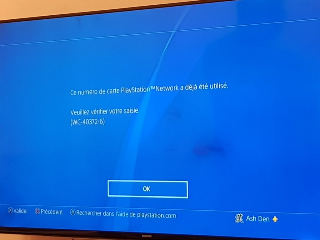 Comment entrer un code PS4 ?