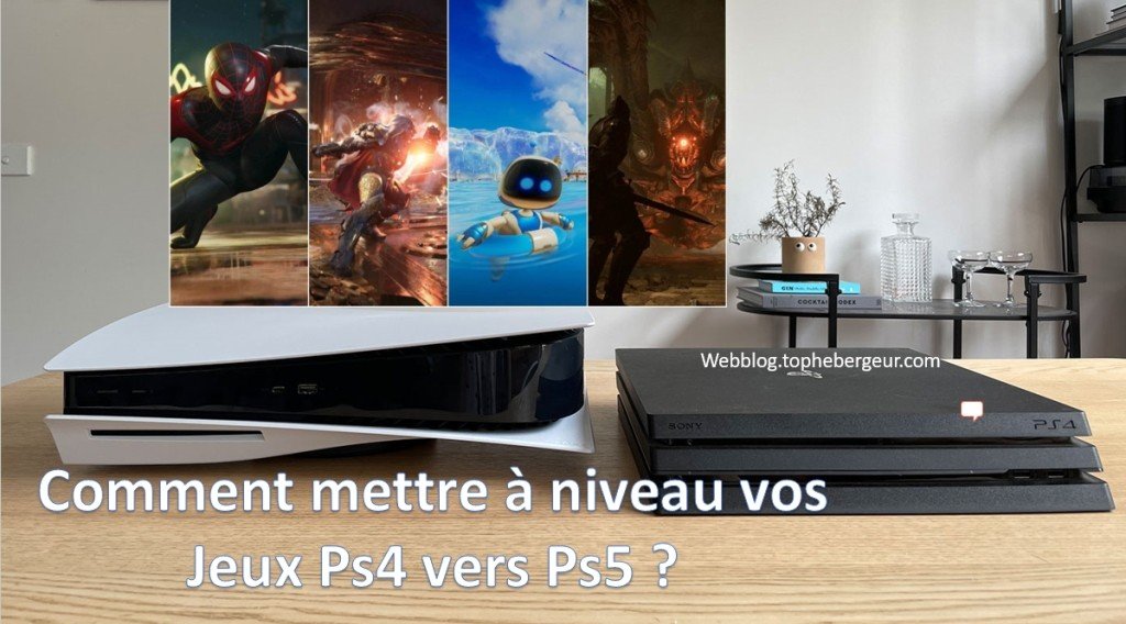 Comment lancer un jeu en version PS4 sur PS5 ?