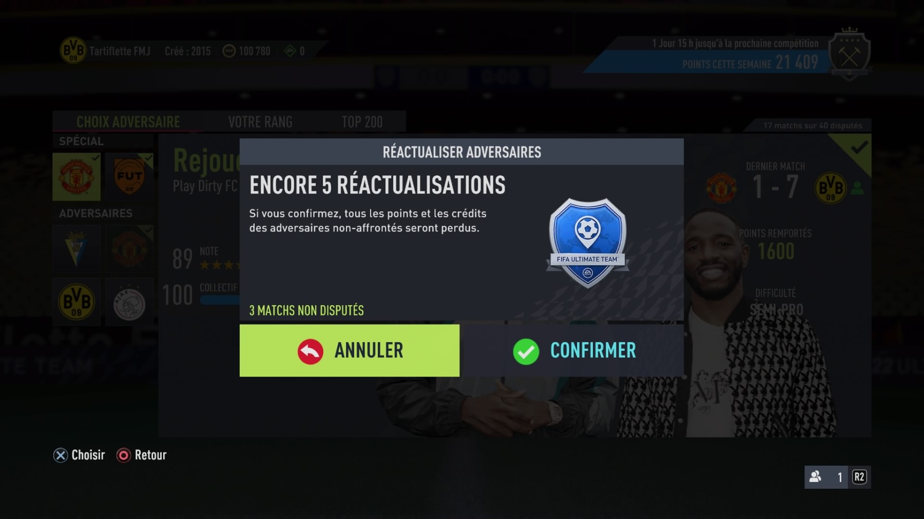 Quand sortent les Totw FIFA 22 ?