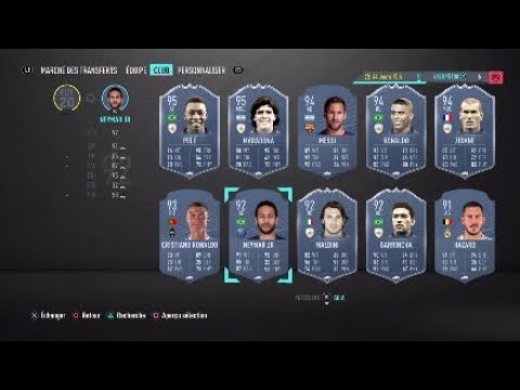 Comment faire equipe concept FIFA 22 ?