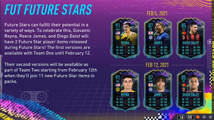 Do future stars get upgraded FIFA 22?