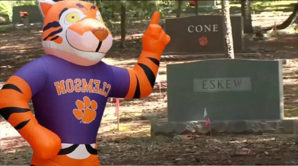 What is buried under Wembley Stadium?