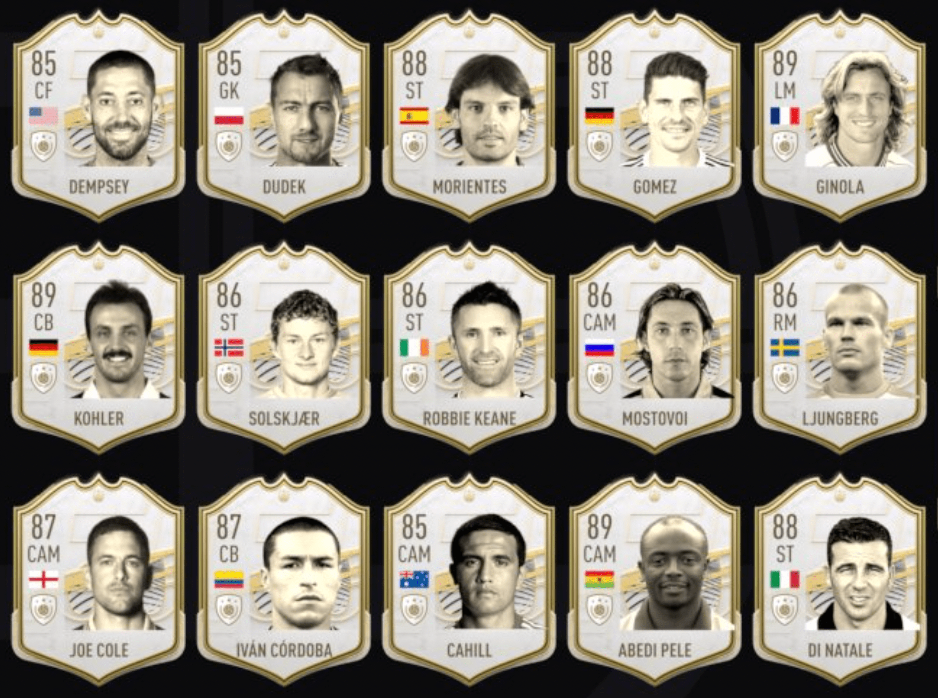 Are FIFA 22 icons rare?