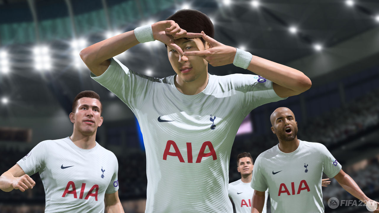 How do you do team celebration on FIFA 22?