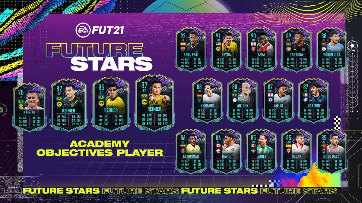 Can you upgrade Future Stars FIFA 21?